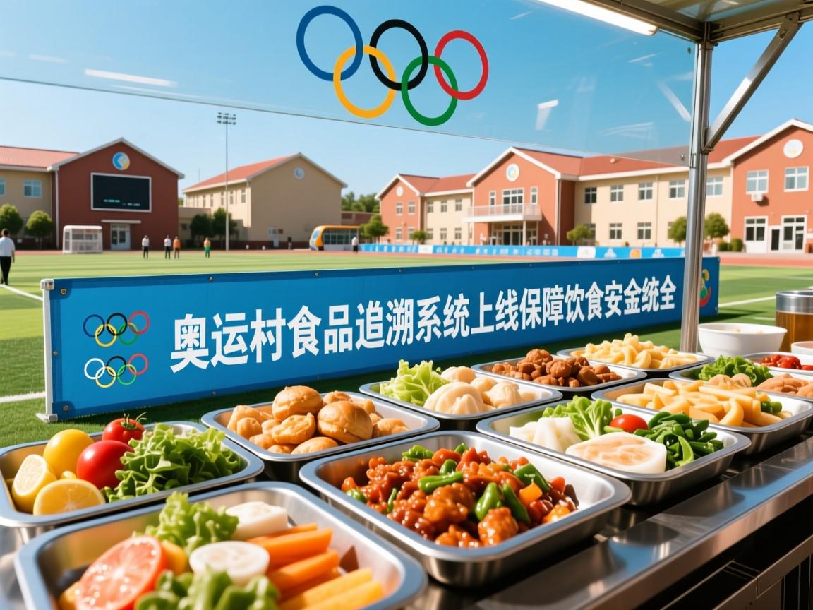 db真人-奥运村食品追溯系统上线保障饮食安全，奥运村食物