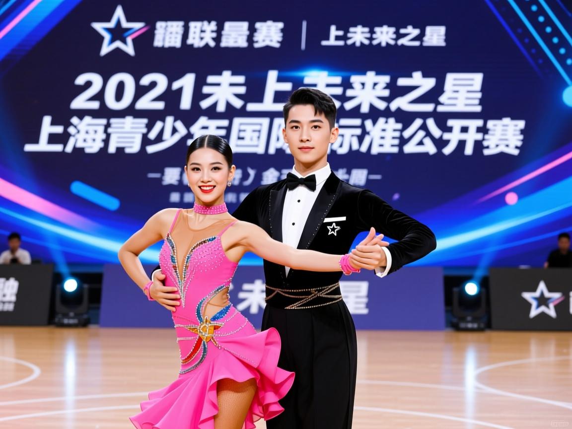 db真人视讯-青年联赛转播上星未来之星崭露头角，2021未来之星上海青少年国际标准舞公开赛  第2张