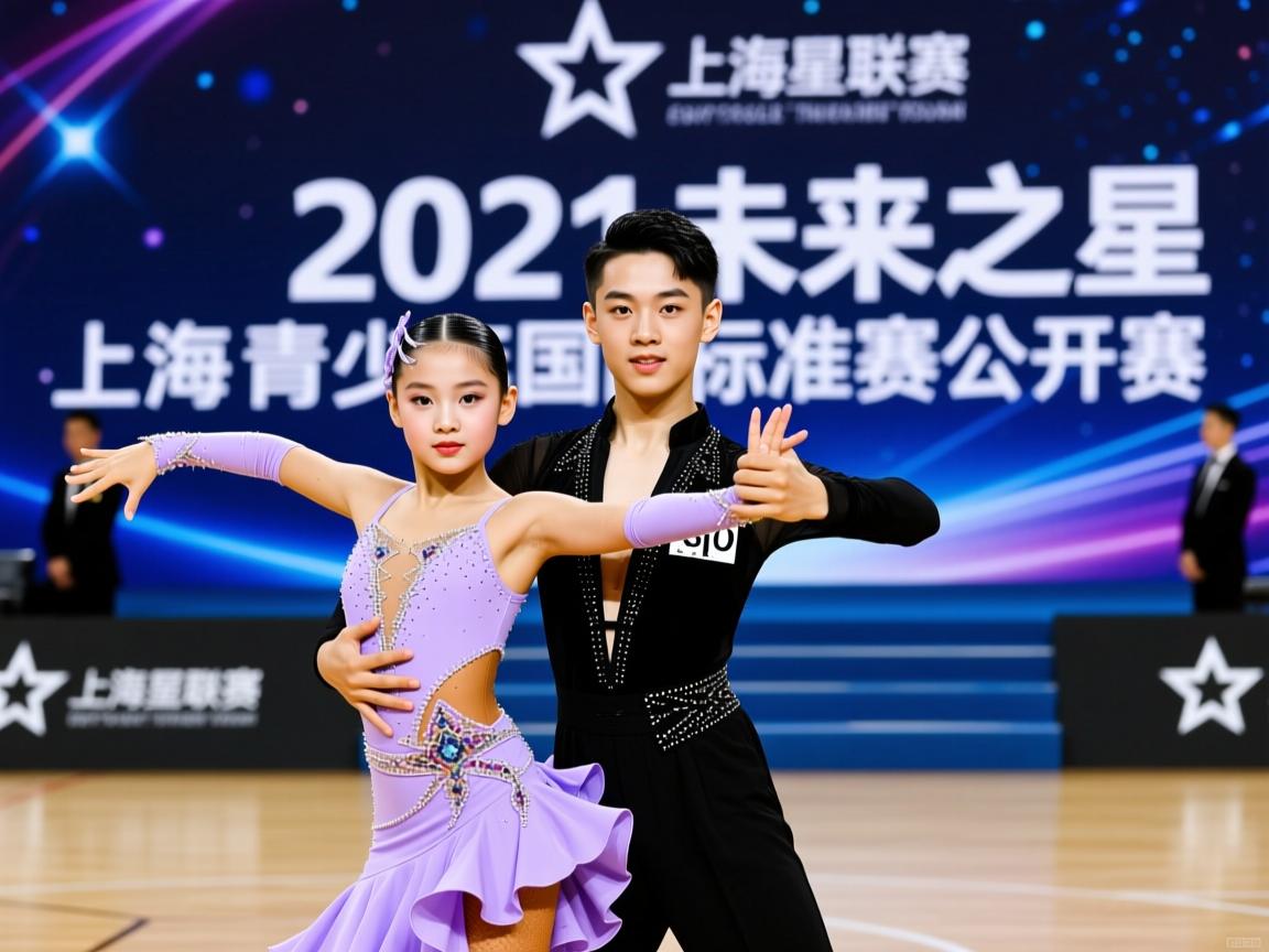 db真人视讯-青年联赛转播上星未来之星崭露头角，2021未来之星上海青少年国际标准舞公开赛